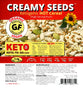 CREAMY SEEDS - Hot Keto Cereal - 6 Individual Keto Meals - 6-Pak