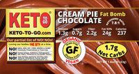 Chocolate Cream Pie Tartlett Fat Bomb 6-Pak
