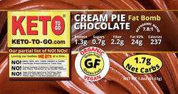 Chocolate Cream Pie Tartlett Fat Bomb 12-Pak