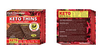 KETO THINS (pure dark chocolate fat bomb treats)