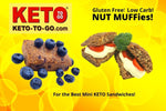 Blueberry KETO Nut Muffins   6-Pak