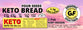 Keto Bread - 4-Seeds - 24 Sandwich-Paks (2 Slices in each) - NO BOX!